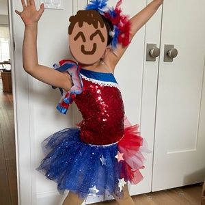 Americana dance costume 4T
